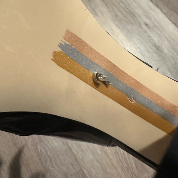 Sam edelman black patent jildie platform slingback mary jane heels size 6 - Picture 5 of 7